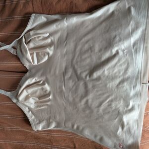 Ruby Ribbon Cream Chemise